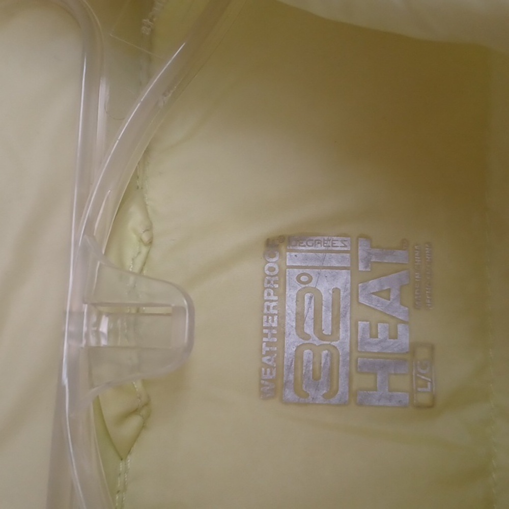 32 Degrees Lemon Yellow Quilted Packable Puffer Jacket - Picture 2 of 6
